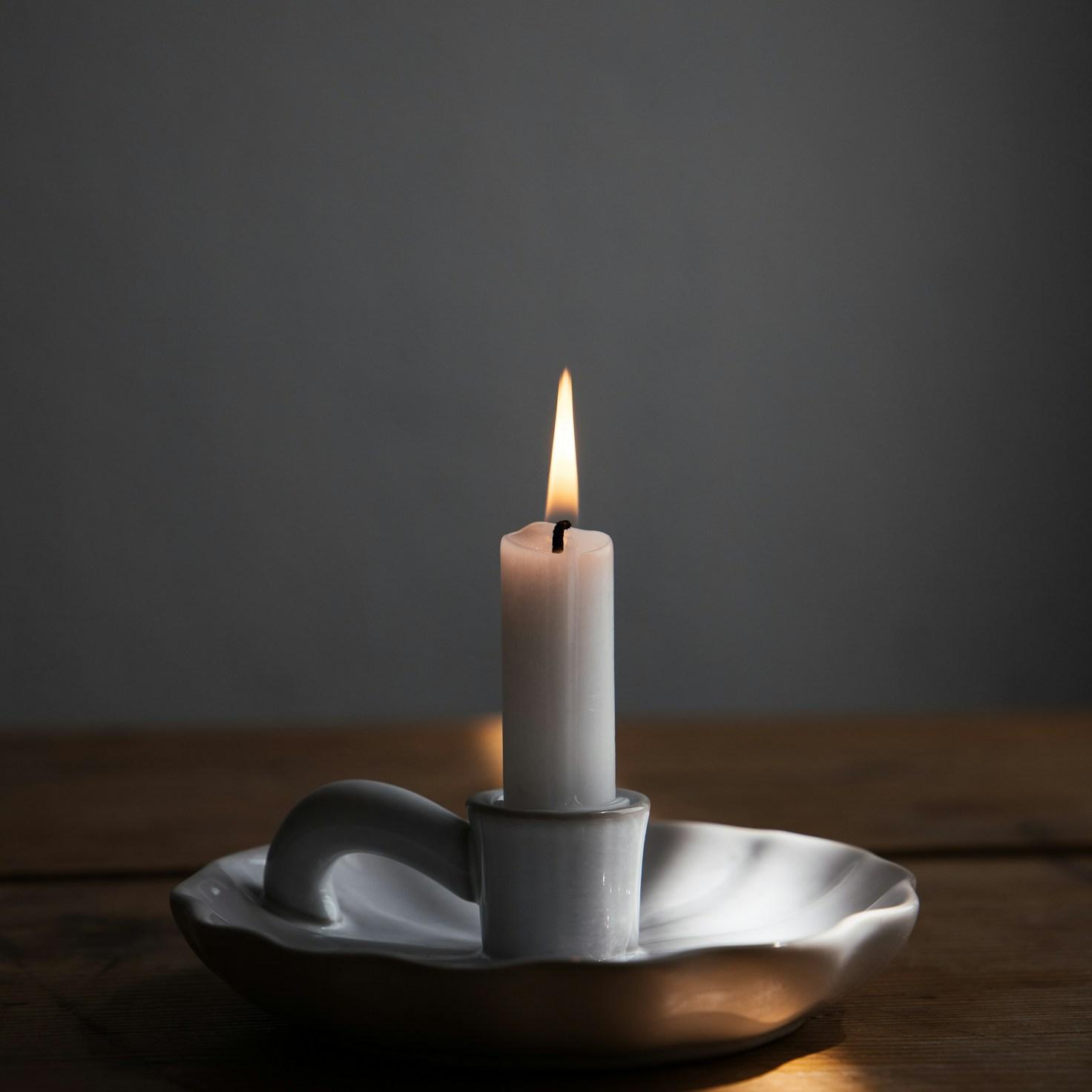 Meditation practice space with cushions arranged in circle